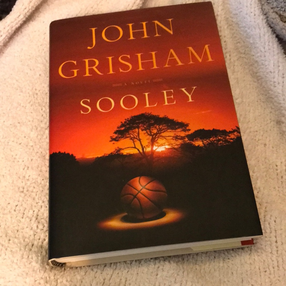 John Grisham "Sooley" Hardcover - Sunset Orange Cover